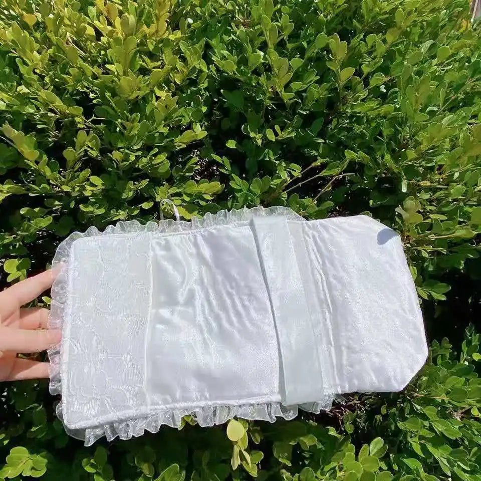 ホワイトレース ノート A5/A6｜布製カバー 週間プランナー・手帳・ジャーナル